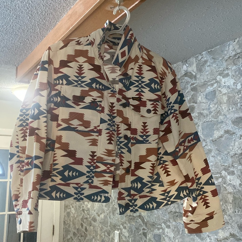 Wrangler canvas jacket (L) only worn once